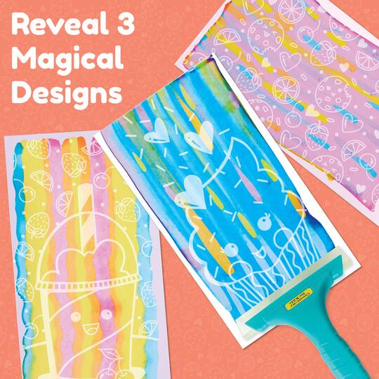 Creativity for Kids® Kawaii Squeegeez Magic Reveal Art